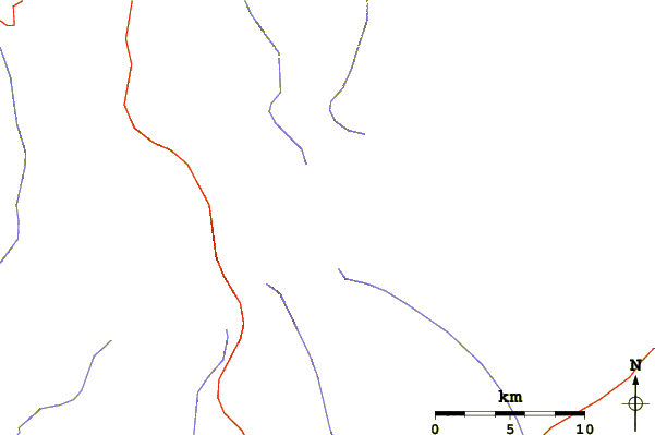 Roads and rivers around هرم