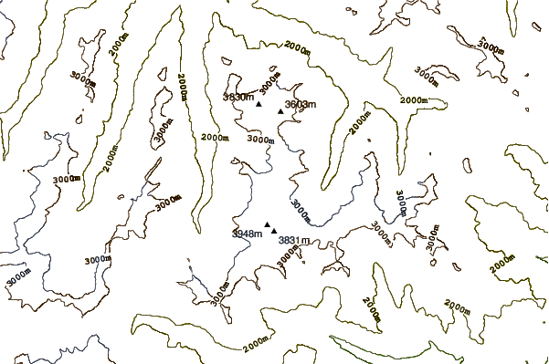 Mountain peaks around Herbétet