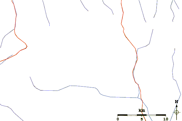 Roads and rivers around Hexenkopf