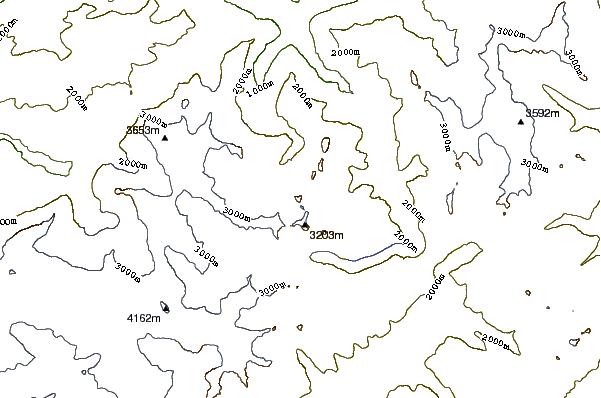 Mountain peaks around Hiendertelltihorn