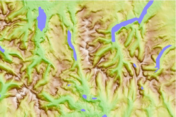 Surf breaks located close to High Crag (Helvellyn)