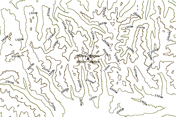 Mountain peaks around Hochgolling