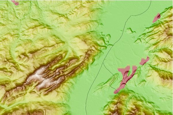 Surf breaks located close to Hoher Kasten