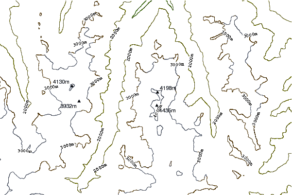 Mountain peaks around Hohgwächte