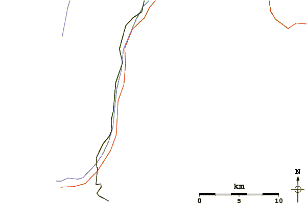 Roads and rivers around Hohgwächte