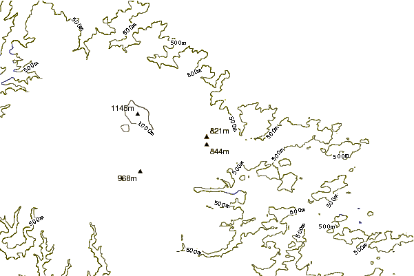 Mountain peaks around HohneKamm or Hohne Kamm