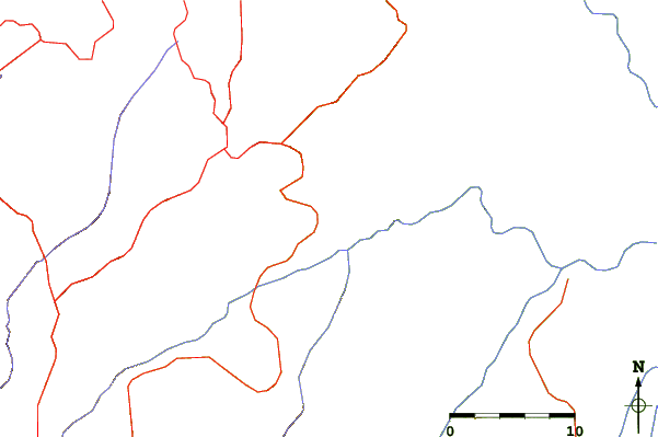 Roads and rivers around Honde Valley