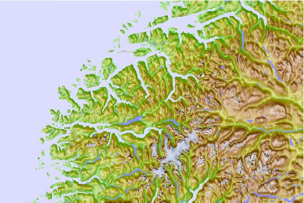 Surf breaks located close to Hornindalsrokken