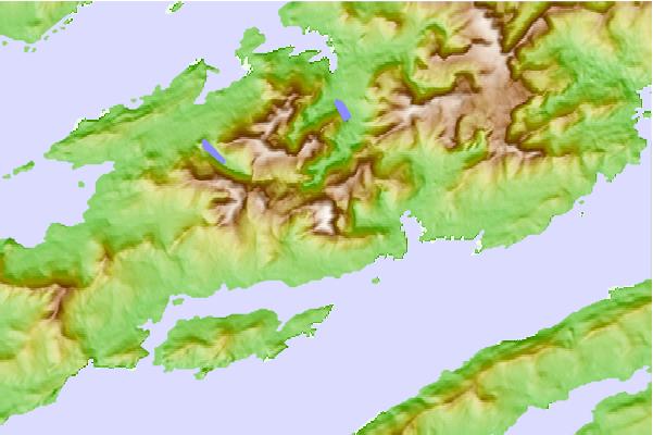 Surf breaks located close to Hungry Hill