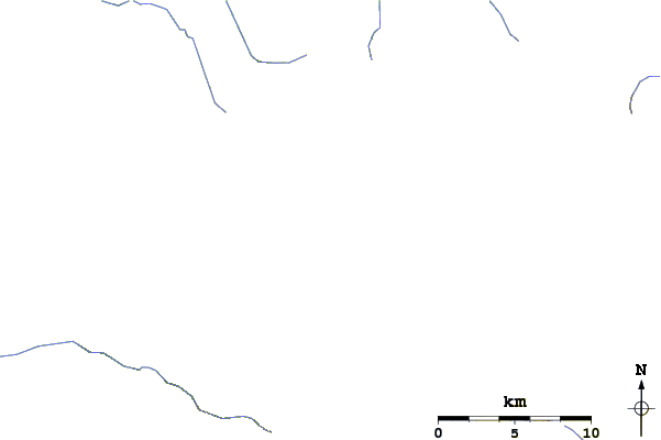 Roads and rivers around Ibn Sina Peak