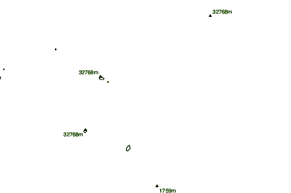 Mountain peaks around Impati Mountain