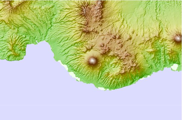 Surf breaks located close to Inierie