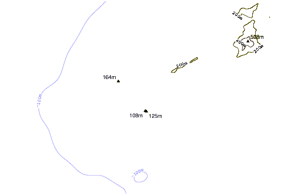 Mountain peaks around Inis na Bró