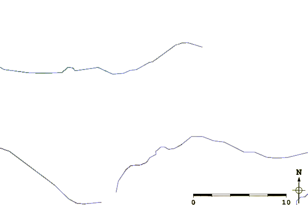 Roads and rivers around Interpass Ridge