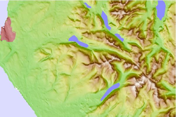 Surf breaks located close to Iron Crag