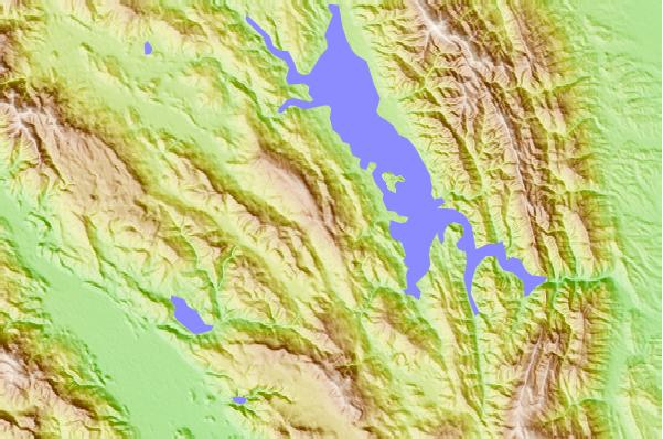 Surf breaks located close to Iron Mountain (Napa County, California)