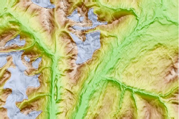 Surf breaks located close to Iskut-Unuk River Cones