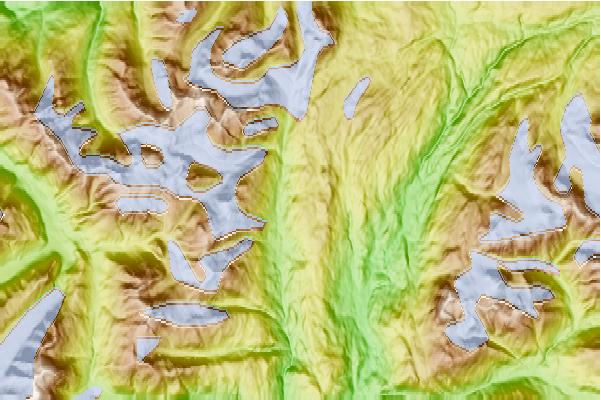 Surf breaks located close to Iskut-unuk River Cones