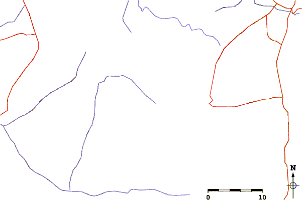 Roads and rivers around Itombwe Mountains