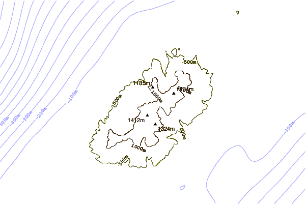 Mountain peaks around Ivao Group