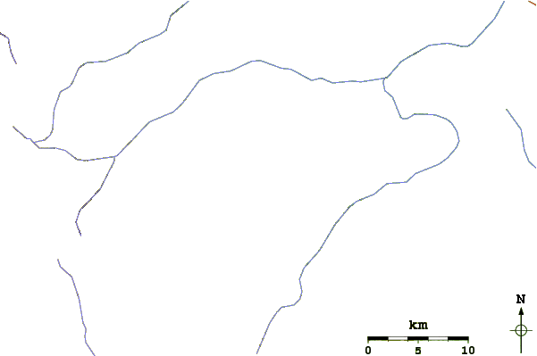 Roads and rivers around Jabal Haylan