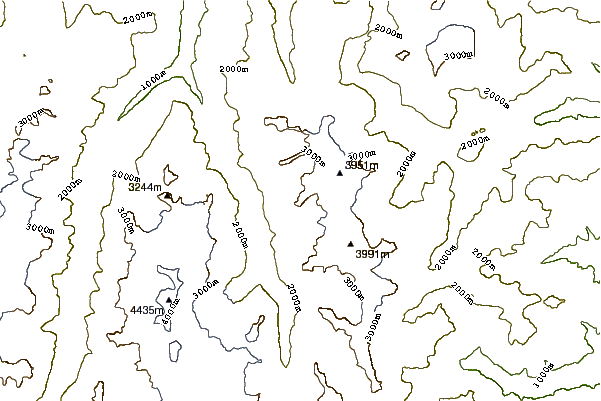 Mountain peaks around Jegihorn