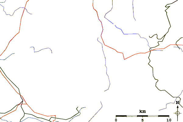 Roads and rivers around Jordanshöhe