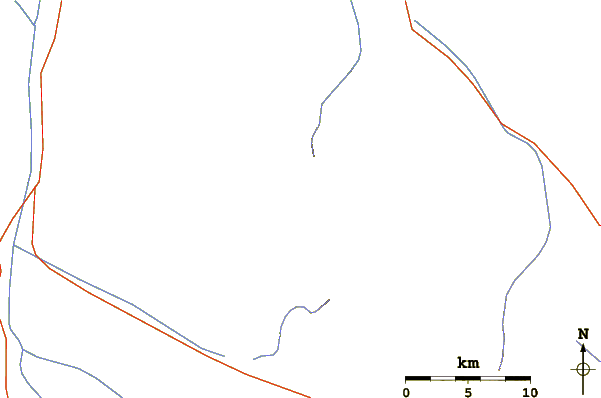 Roads and rivers around جوپار