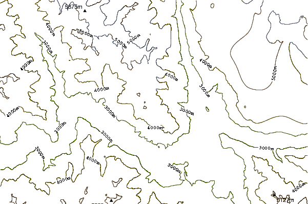 Mountain peaks around K-6 Baltistan Peak