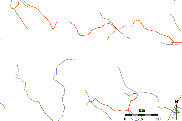 Roads and rivers around Kalatungan