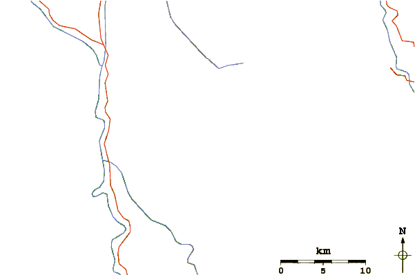 Roads and rivers around Kang Karpo