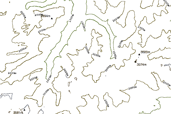 Mountain peaks around Kärpf