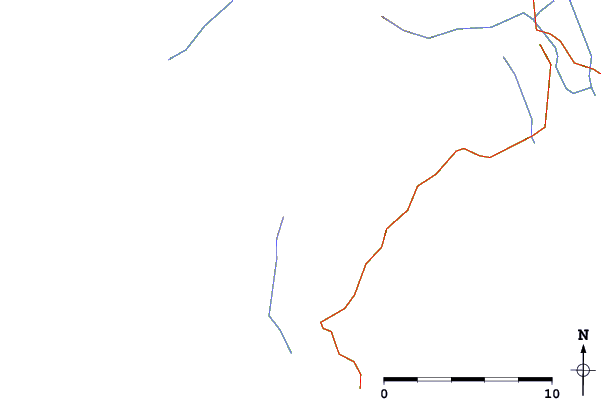 Roads and rivers around Karpinsky Group