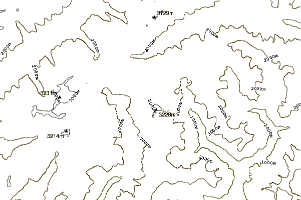 Mountain peaks around Kastelhorn