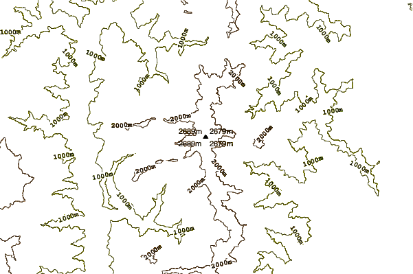 Mountain peaks around Kennedy Peak (Burma)