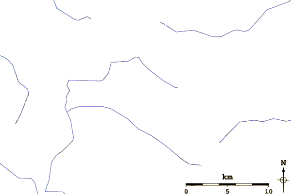 Roads and rivers around Khandjit Khad (Ханджит Хан)