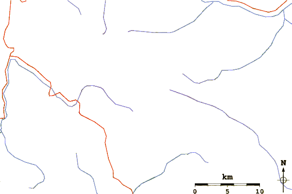 Roads and rivers around خلنو