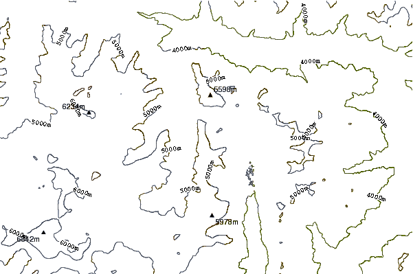 Mountain peaks around Kholodnaja Stena