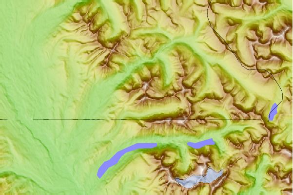 Surf breaks located close to King Edward Peak