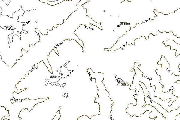 Mountain peaks around Klein Grieshorn