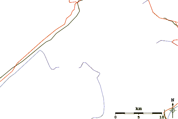 Roads and rivers around Klein Grieshorn