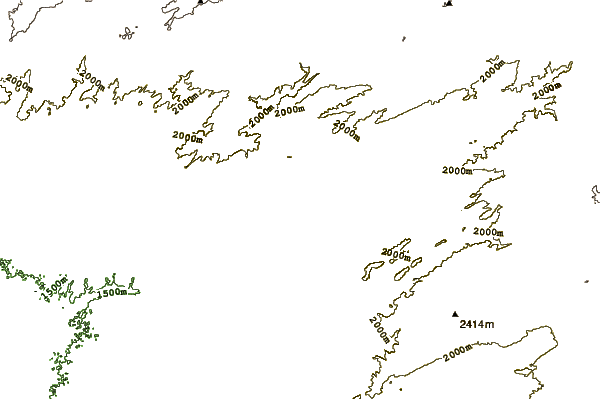 Mountain peaks around Koh-i-Murdaar