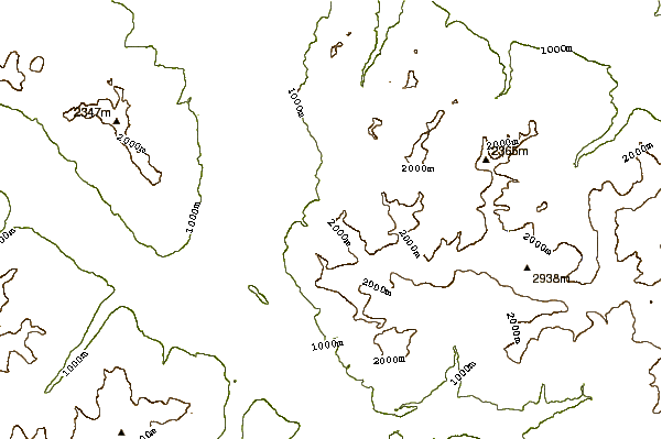 Mountain peaks around Koraspitz