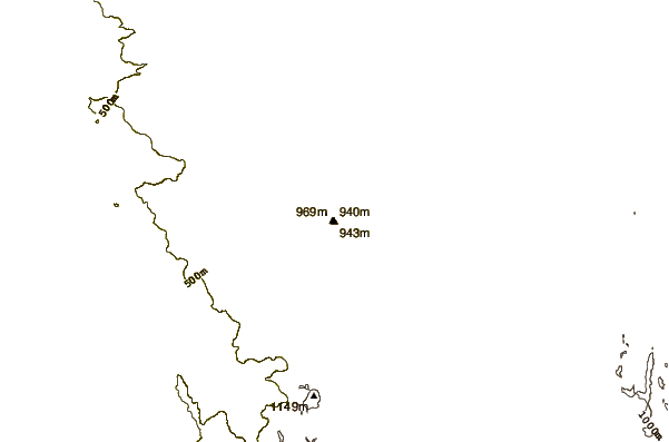 Mountain peaks around Kundadri