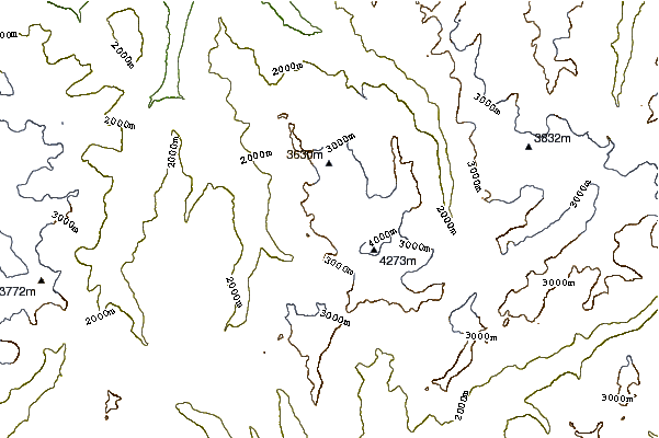 Mountain peaks around L'Epée