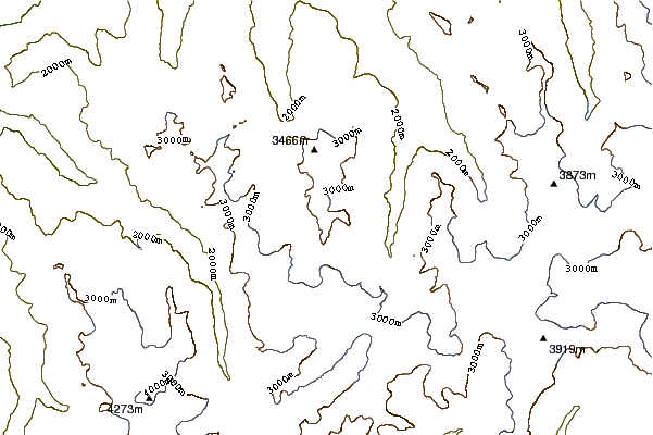 Mountain peaks around La Cassorte