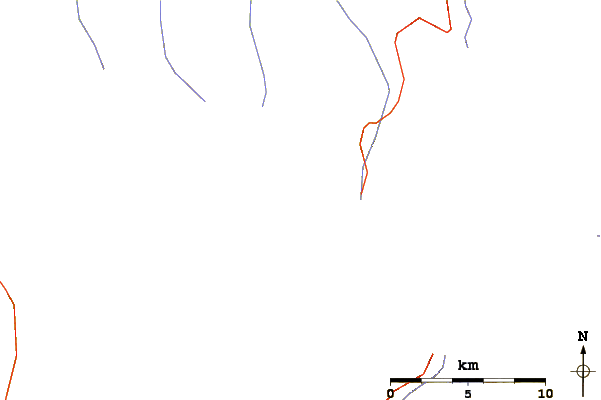 Roads and rivers around La Cassorte