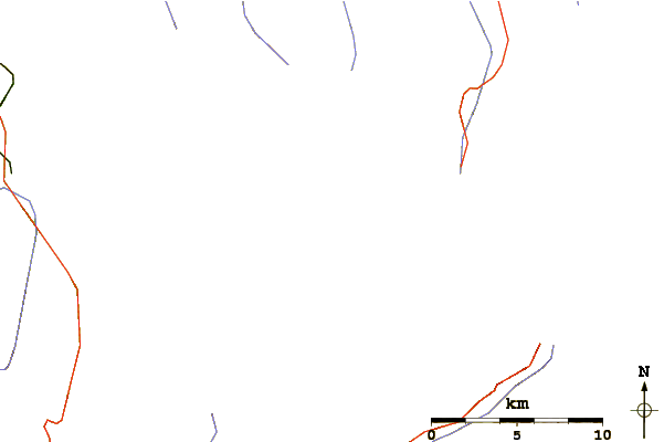 Roads and rivers around La Luette