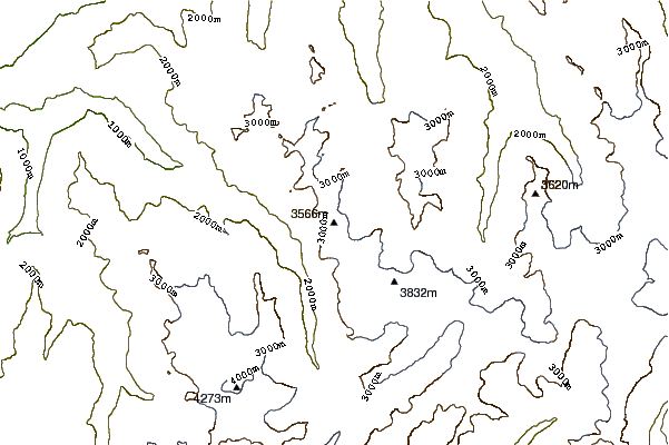 Mountain peaks around La Sâle