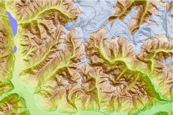 Surf breaks located close to Lagaunspitze